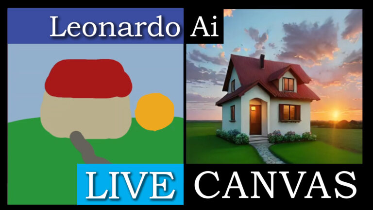 leonardo ai live canvas example